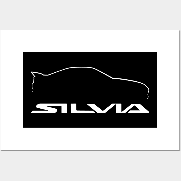 Nissan Silvia s15 Wall Art by racingfactory